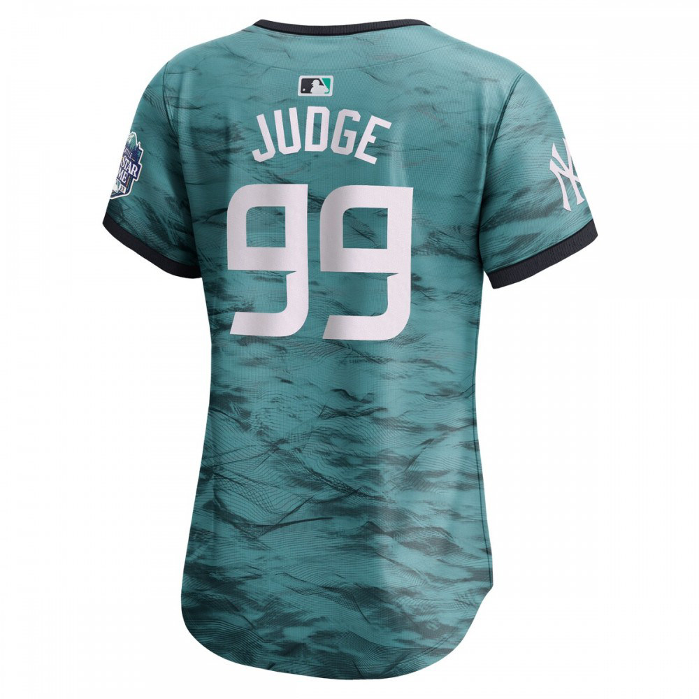 Aaron Judge American League Women's 2023 MLB All-Star Game Limited Player Jersey - Teal-Pro Kit Vault | Brand New 26/27 Sports Jerseys